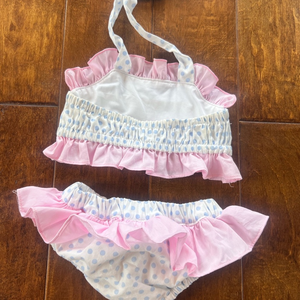 Hannah Ruffled Swim-set 12M - Picture 3 of 3